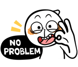 Let's become stronger!Mochi man PUCHU !2 sticker #1064762