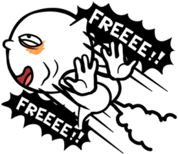 Let's become stronger!Mochi man PUCHU !2 sticker #1064765