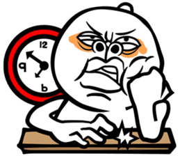 Let's become stronger!Mochi man PUCHU !2 sticker #1064773