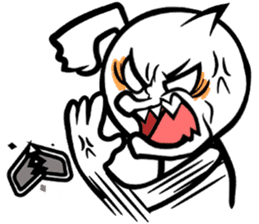 Let's become stronger!Mochi man PUCHU !2 sticker #1064775