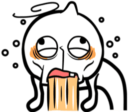 Let's become stronger!Mochi man PUCHU !2 sticker #1064779