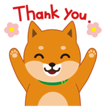 Shiba Inu "Musashi"(English) sticker #1065268