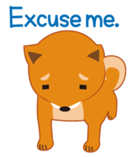 Shiba Inu "Musashi"(English) sticker #1065269