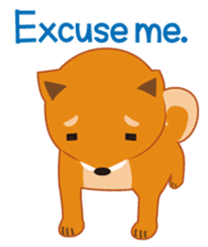 Shiba Inu "Musashi"(English) sticker #1065269
