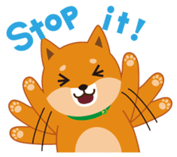 Shiba Inu "Musashi"(English) sticker #1065275