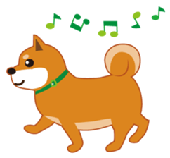Shiba Inu "Musashi"(English) sticker #1065292