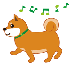 Shiba Inu "Musashi"(English) sticker #1065292