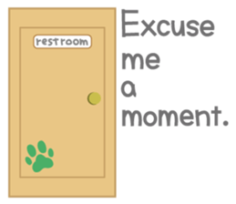 Shiba Inu "Musashi"(English) sticker #1065296