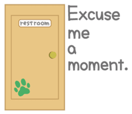 Shiba Inu "Musashi"(English) sticker #1065296