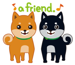 Shiba Inu "Musashi"(English) sticker #1065299