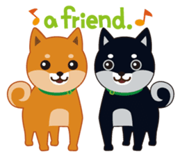 Shiba Inu "Musashi"(English) sticker #1065299