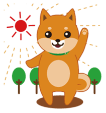 Shiba Inu "Musashi"(English) sticker #1065300