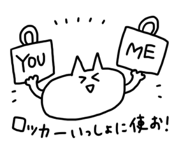 LIVE FRIEND CAT sticker #1065590