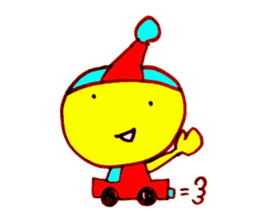 I am colorful boy sticker #1065786