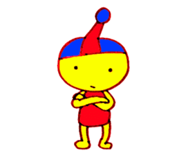 I am colorful boy sticker #1065787