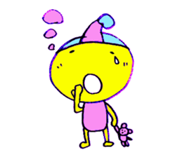 I am colorful boy sticker #1065798