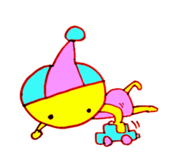 I am colorful boy sticker #1065800