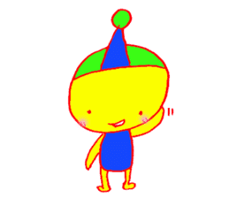 I am colorful boy sticker #1065805