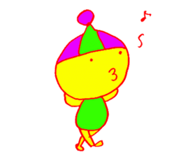 I am colorful boy sticker #1065812