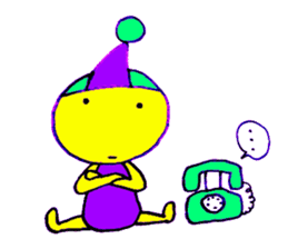 I am colorful boy sticker #1065818