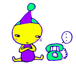 I am colorful boy sticker #1065819