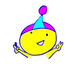 I am colorful boy sticker #1065822