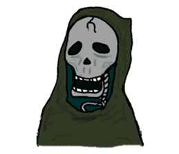 FUNKY SKULL2 sticker #1065956