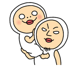Shirome&Omame part3 sticker #1066115