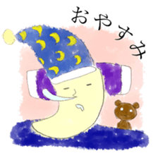 Moon sticker #1066741