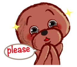 Super funny Poodle-2 sticker #1066799