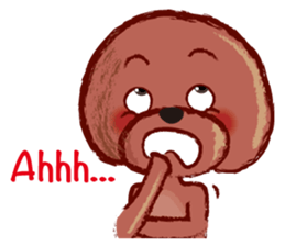 Super funny Poodle-2 sticker #1066800