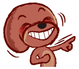 Super funny Poodle-2 sticker #1066803