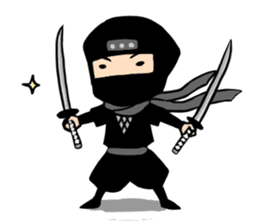 EDO Sticker -Ninja,Samurai,dog&cat sticker #1066906