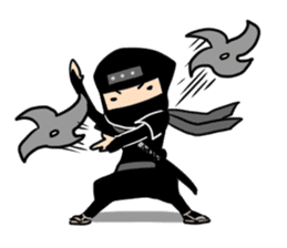 EDO Sticker -Ninja,Samurai,dog&cat sticker #1066907