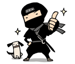 EDO Sticker -Ninja,Samurai,dog&cat sticker #1066911