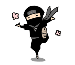 EDO Sticker -Ninja,Samurai,dog&cat sticker #1066916