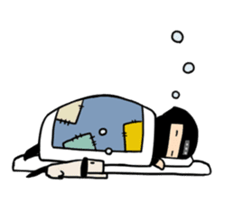 EDO Sticker -Ninja,Samurai,dog&cat sticker #1066917