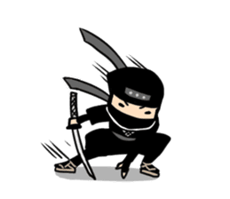 EDO Sticker -Ninja,Samurai,dog&cat sticker #1066920