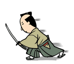 EDO Sticker -Ninja,Samurai,dog&cat sticker #1066931