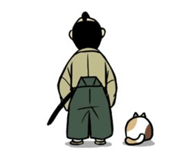 EDO Sticker -Ninja,Samurai,dog&cat sticker #1066936