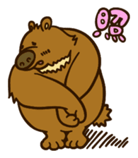 Popcorn-Bear and Moris sticker #1067853