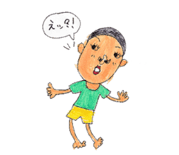 Pleasant friends and Mr. Saotome No,1 sticker #1068001