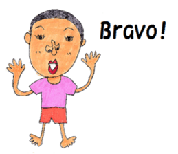 Pleasant friends and Mr. Saotome No,1 sticker #1068023