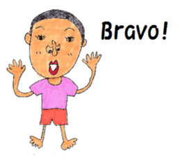 Pleasant friends and Mr. Saotome No,1 sticker #1068023