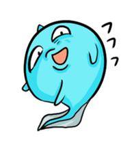Tadpole and Mola sticker #1068127