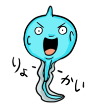 Tadpole and Mola sticker #1068145