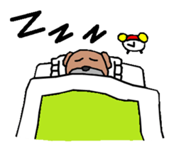 the barkings of a dog in tha distance sticker #1068198