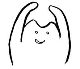 A nihilistic cat sticker #1068380