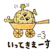 TAKADA HAPPY FRUITS sticker #1068441