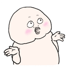Plump plump ! Moonchi-kun sticker #1068746
